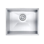 22"x18"x7" Undermount Stainless Steel Zero Radius Single Bowl ADA Kitchen Sink - Orlando Product