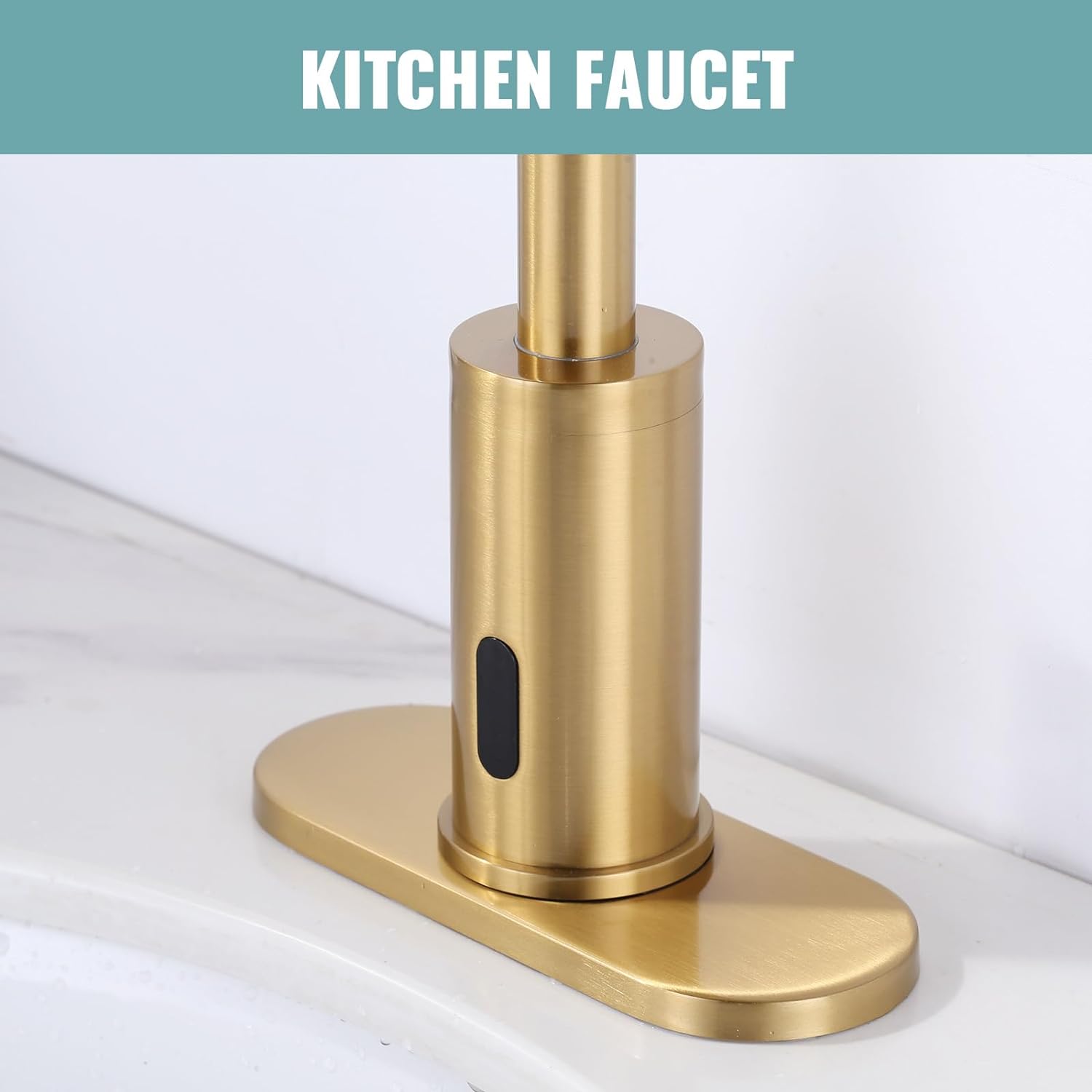6 inch Stainless Steel Hole Cover Deck Plate for 1 or 3 Hole Bathroom Faucet - Orlando Product