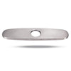 10 inch Stainless Steel Hole Cover Deck Plate for kitchen Faucet - Brushed Nickel