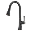 Single Handle Pull Down Sprayer Kitchen Faucet with 3 Function - Oil Rubbed Bronze