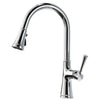 Single Handle Pull Down Sprayer Kitchen Faucet with 3 Function - Chrome