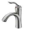 Single handle Bathroom Faucet with Pop Up Drain - Brushed Nickel