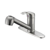 Single Handle Pull-out Kitchen Faucet – KSK1113 - Brushed Nickel