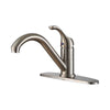 Single Handle Kitchen Faucet – KSK8112 - Brushed Nickel