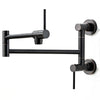 Two Handles pot filler faucet - ORPF412 - Oil Rubbed Bronze