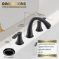 ORLANDO 8 inch Widespread Bathroom Faucet, Two Handle Bathroom Faucet 3 Hole with Pop - up Drain - Orlando Product