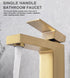 ORLANDO Single handle Bathroom Faucet with Pop Up Drain