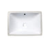 16“x11”  Rectangle Ceramic Undermount Bathroom Sink wholesale  96 PCS