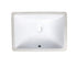 16“x12” Rectangle Ceramic Undermount Bathroom Sink wholesale 96 PCS