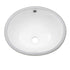 17"x14"  Oval Ceramic Undermount Bathroom Sink wholesale 108 PCS