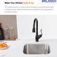18"x16" Stainless Steel Undermount Single Bowl Kitchen Sink 18 Gauge - Orlando Product