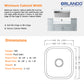 18"x16" Stainless Steel Undermount Single Bowl Kitchen Sink 18 Gauge - Orlando Product