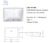 16“x12” Rectangle Ceramic Undermount Bathroom Sink wholesale 96 PCS