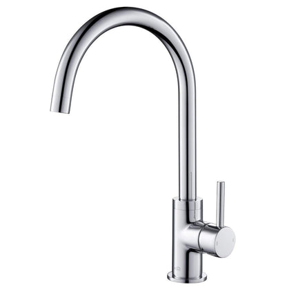Single Handle Stainless Steel Kitchen Sink Faucet - Orlando Product