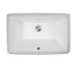 18-3/4"x11-1/2" Rectangle Ceramic Undermount Bathroom Sink 96 PCS