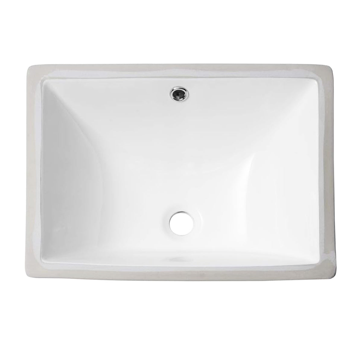 18-1/2"x12-1/2" Rectangle Ceramic Undermount Bathroom Sink 96 PCS