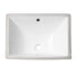 18-1/2"x12-1/2" Rectangle Ceramic Undermount Bathroom Sink 96 PCS