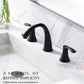ORLANDO 8 inch Widespread Bathroom Faucet, Two Handle Bathroom Faucet 3 Hole with Pop - up Drain - Orlando Product