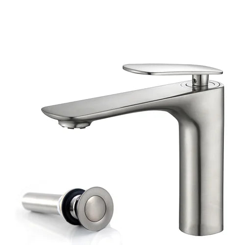 Single handle Bathroom Faucet with Pop Up Drain