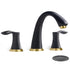 ORLANDO 3 Hole widespread Bathroom Faucet with Pop Up Drain