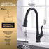 Single Handle Pull Down Sprayer Kitchen Faucet with 3 Function