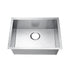 22"x18"x7" ADA Undermount Stainless Steel 93 Degree Sharp Edge Single Bowl Kitchen Sink