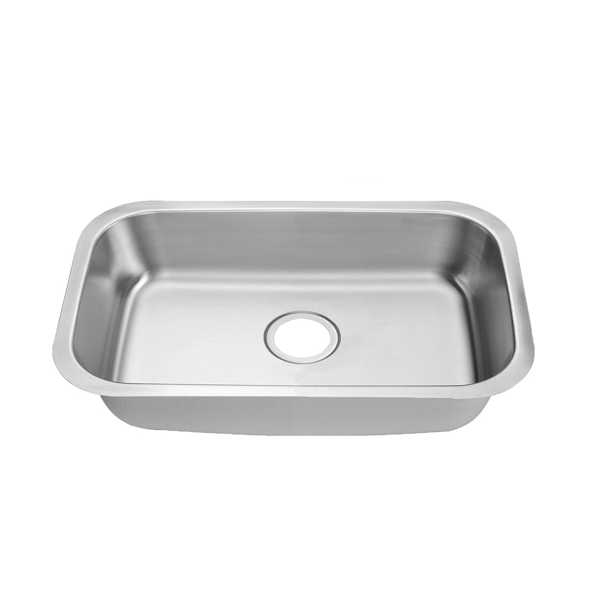 27"x18"x6" ADA Undermount 18 Gauge Stainless Steel Single Bowl Kitchen Sink