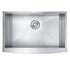 27"x20"x10" Zero radius 16 Gauge Stainless Steel Single Bowl Apron Farm Sink