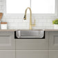 27"x18"x6" Undermount Stainless Steel Single Bowl ADA Compliant Sink, 18 Gauge - Orlando Product