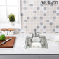 ORLANDO 15 x 15 inch Stainless Steel Drop in kitchen Bar Sink 2 - Hole - Orlando Product