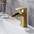 Single handle waterfall Bathroom Faucet with Pop Up Drain