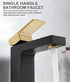 ORLANDO Single handle Bathroom Faucet with Pop Up Drain