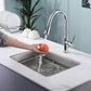 22"x18"x5" ADA Undermount Stainless Steel Finger Radius Single Bowl Kitchen Sink