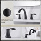 ORLANDO 8 inch Widespread Bathroom Faucet, Two Handle Bathroom Faucet 3 Hole with Pop - up Drain - Orlando Product