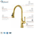 Single Handle Pull Down Sprayer Kitchen Faucet with 3 Function