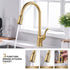 Single Handle Pull Down Sprayer Kitchen Faucet with 3 Function