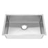 30"x18"x9" Undermount Stainless Steel Finger Radius Single Bowl Kitchen Sink