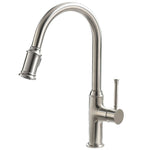 Single Handle Pull Down Sprayer Kitchen Faucet with 2 Function