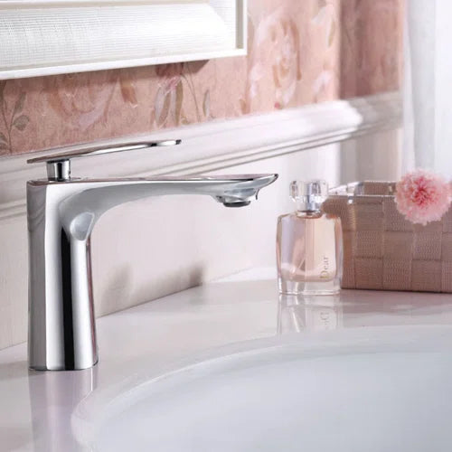 Single handle Bathroom Faucet with Pop Up Drain