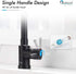 Single Handle Pull Down Sprayer Kitchen Faucet with 2 Function