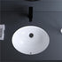 15“ x 12” Oval Ceramic Undermount Bathroom Sink wholesale 108 PCS