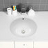 16“x13" Oval Ceramic Undermount Bathroom Sink Wholesale 108 PCS