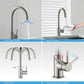 Single Handle Stainless Steel Kitchen Sink Faucet - Orlando Product