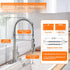 Single Handle Pull Down Sprayer Kitchen Faucet with 3 Function