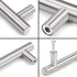 7.5" Stainless Steel Cabinet pulls/handles - 100 Pieces