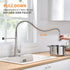 Single Handle Pull Down Sprayer Kitchen Faucet with 3 Function