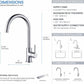 Single Handle Stainless Steel Kitchen Sink Faucet - Orlando Product