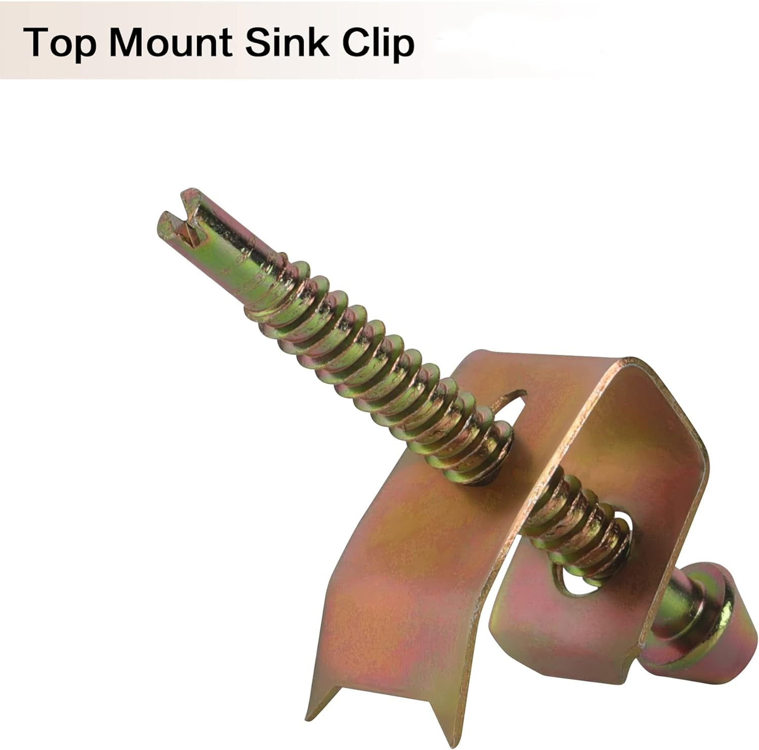 Topmount Sink Clips 6 pc set x 100 Pack - Kitchen Sink Clips