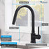 Single Handle Pull Down Sprayer Kitchen Faucet with 2 Function