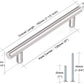 7.5" Stainless Steel Cabinet pulls/handles - 100 Pieces